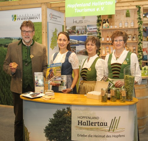 Hallertau Tourismus e.V. wirbt für Erholung und Genuss im Hopfenland